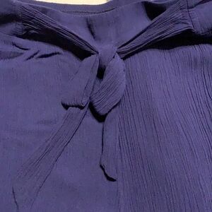 ELLE XL FREE navy blue crepe like pants